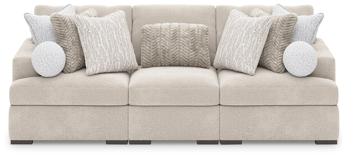 Cuddle Plush 3-Piece Sectional