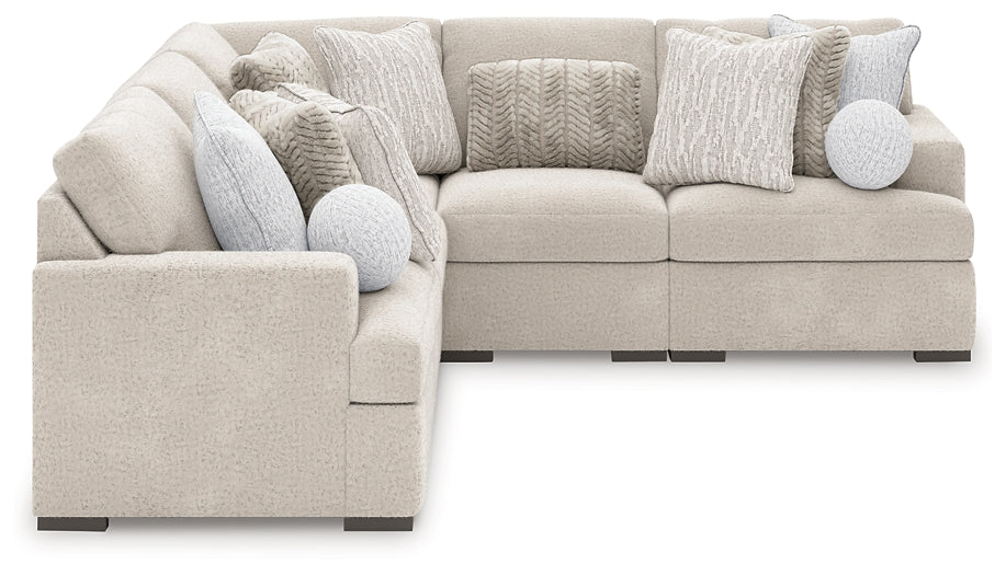 Cuddle Plush 5-Piece Sectional