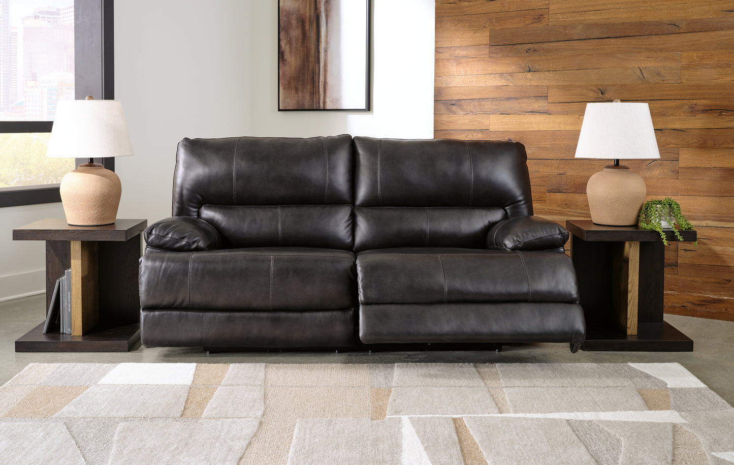 Mountainous Sofa, Loveseat and Recliner