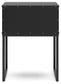 Socalle Twin Panel Headboard with Dresser and Nightstand