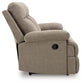 Side-Swipe REC Sofa w/Drop Down Table