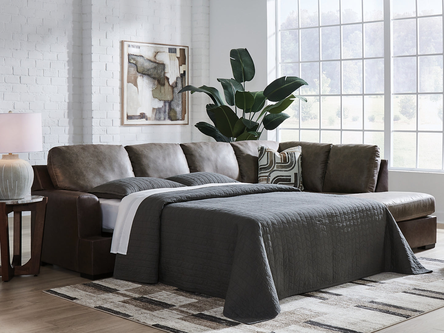 Castille Way 2-Piece Sleeper Sectional with Chaise