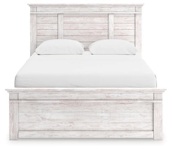 Makidern Queen Panel Storage Bed