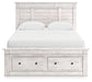 Makidern Queen Panel Storage Bed
