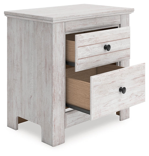 Makidern Two Drawer Night Stand