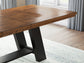 Greddinton Dining Table and 4 Chairs