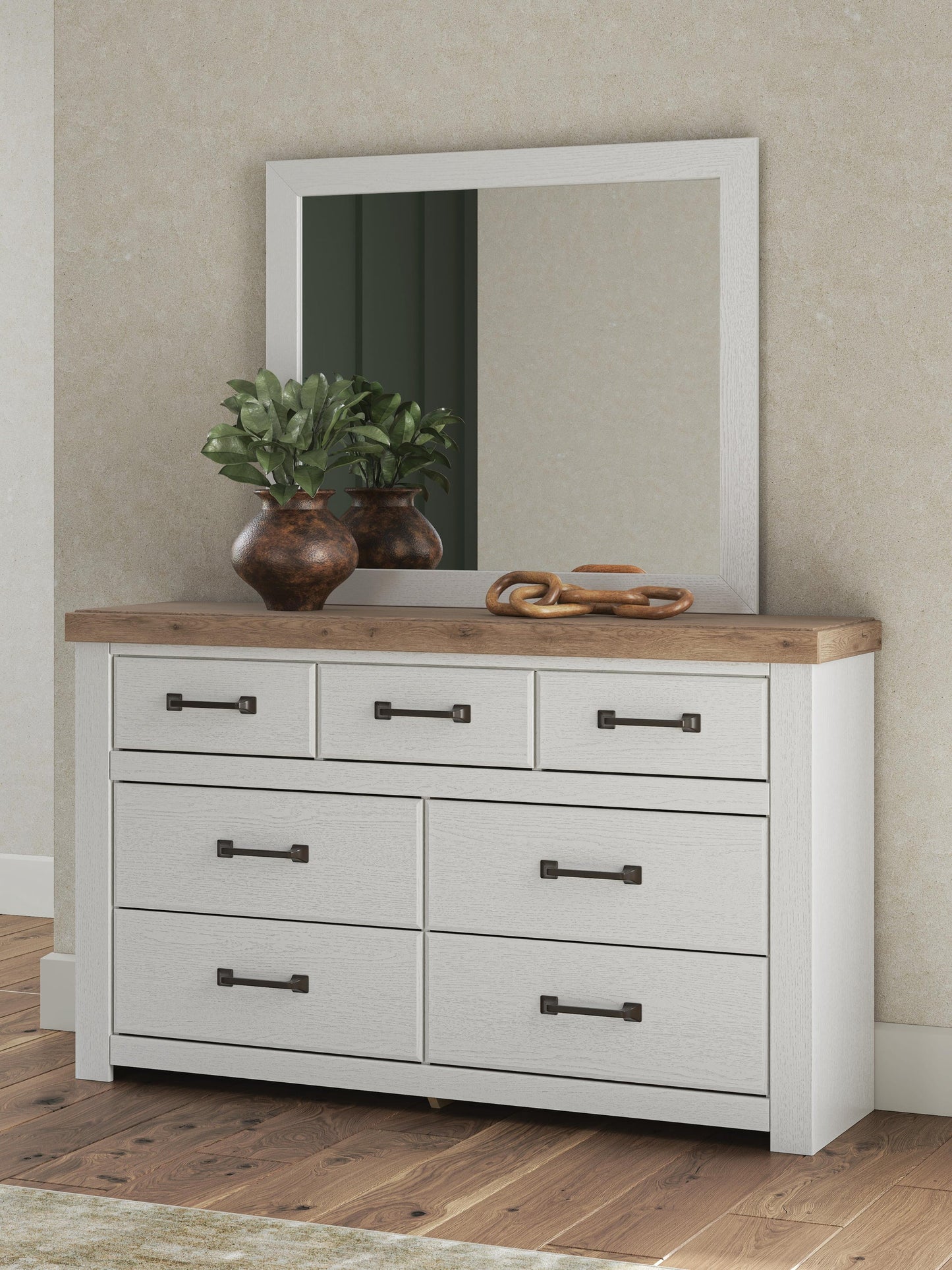 Savonport Full Panel Storage Bed, Dresser, Mirror, Chest and Nightstand