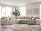 Nexora-Court 5-Piece Sectional