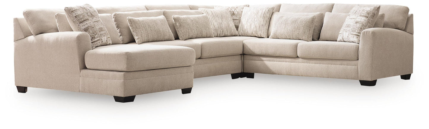Mandi Point 4-Piece Sectional with Chaise
