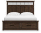 Taffenbrook California King Panel Storage Bed