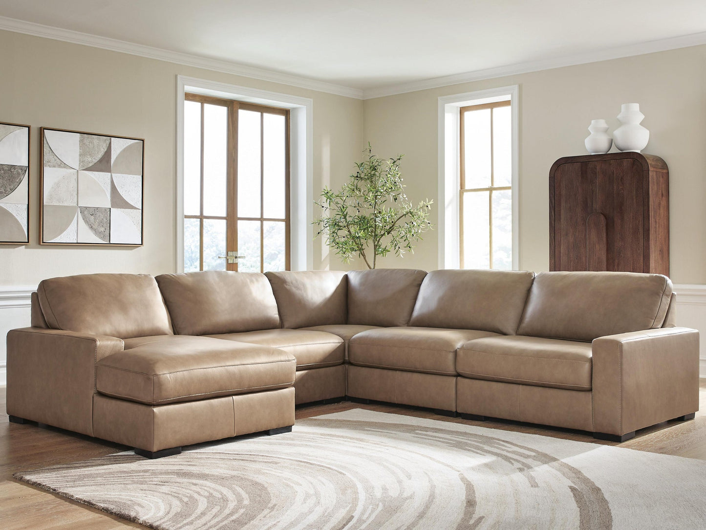 Veronella 5-Piece Sectional with Chaise