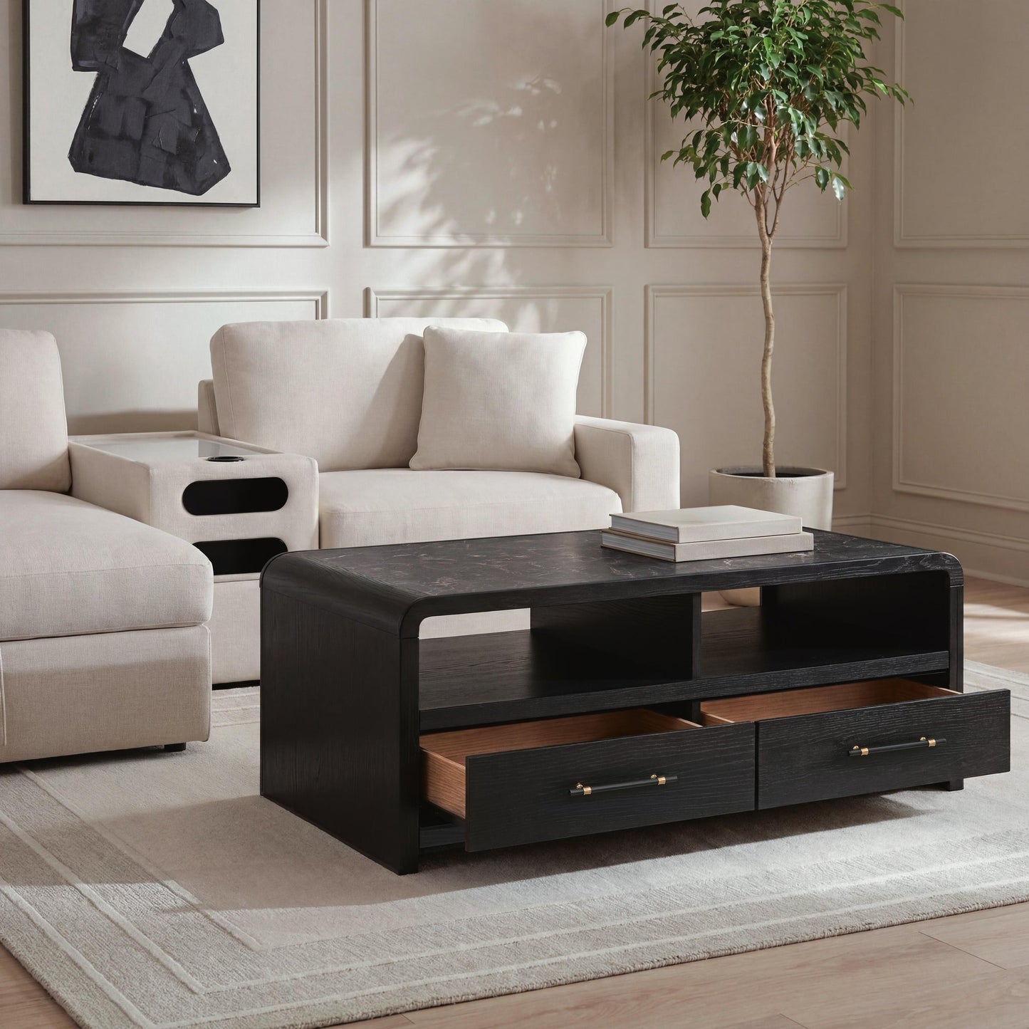 Clanden Rectangular Cocktail Table