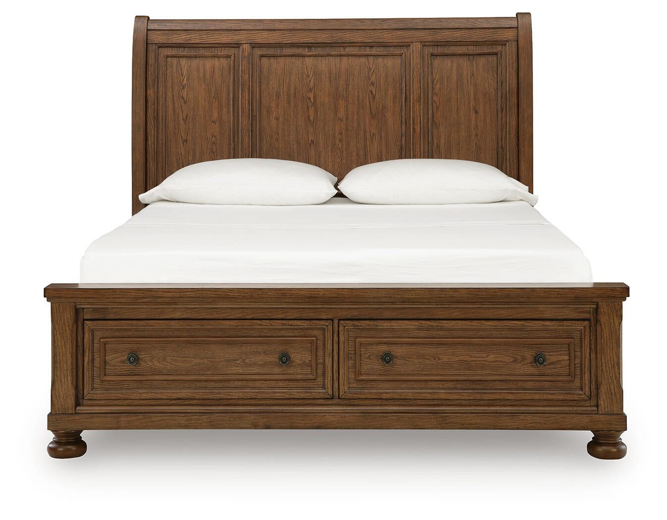 Zackaryn Queen Sleigh Storage Bed