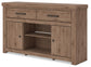 Garistyn LG TV Stand w/Fireplace Option