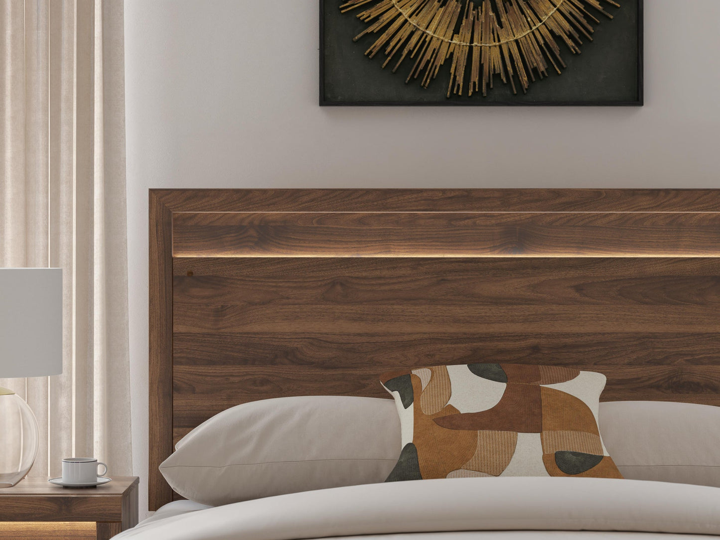 Janfyn King Panel Bed with 2 Sided Storage