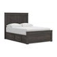 Vonitta Bay Full Panel Bed with 2 Sided Storage