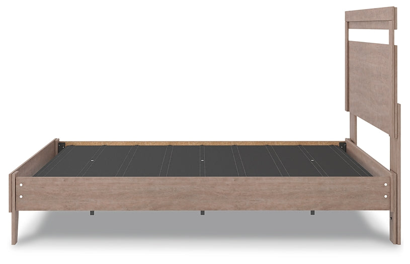 Flannia  Panel Platform Bed