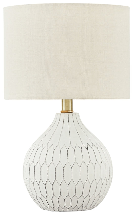 Wardmont Ceramic Table Lamp (1/CN)