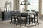 Tyler Creek Counter Height Dining Table and 6 Barstools