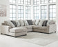 Ardsley 4-Piece Sectional with Ottoman