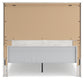 Gerridan Queen Panel Bed with Mirrored Dresser